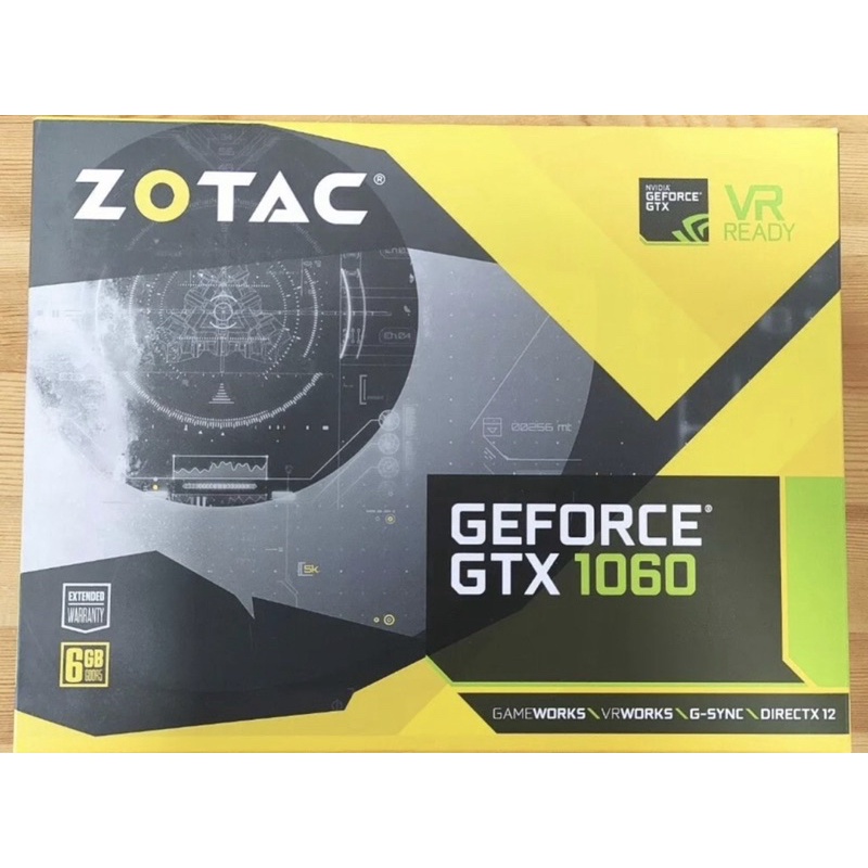 Brand New Original Sealed Zotac GeForce GTX 1060 6G GTX1060 6GB Graphics Card Nvidia