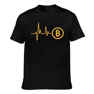 Bitcoin Hertbet T Shirt Coin Cute T-Shirt Grphic 100 Tshirt S_05