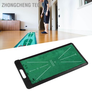 Zhongcheng Tec แผ่นตรวจจับวงสวิงกอล์ฟง่ายต่อการจัดเก็บ Batting Mat Swing Hitting Golf Strike for Indoor Training