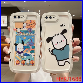 เคส iPhone 7 Plus เคส iPhone 8 Plus เคส iPhone 6 Plus เคส iPhone 6S Plus เคส iPhone SE 2020 เคส iPhone 7Plus เคส iPhone 8Plus 6sPlus 6Plus SE2020 เคสโทรศัพท์มือถือแบบนิ่ม tpu ลายคลื่นใหญ่น่ารัก สําหรับ KLQ