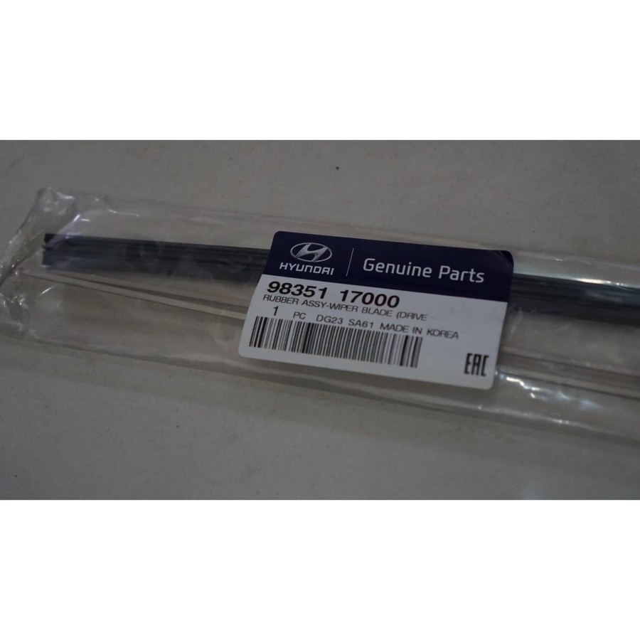 ยาง W/SHLD WIPER BLADE DRIVER MATR MATRIX (FC), GETZ (TB) 9835117000