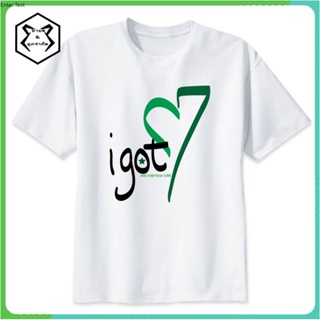  ใหม่เอี่ยมTSHIRTฝ้ายเสื้อยืดขายดีที่สุด [พร้อมส่ง ของถึงไทยแล้ว] got7 แขนสั้น เสื้อยืดชาย หญิง t shirts womanเฉียบs