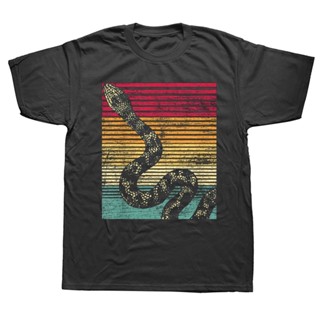 Funny Retro Snake Lover T Shirts Graphic Cotton Streetwear Short Sleeve Birthday Gifts Summer Style T-shirt Mens Cl_02