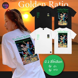 เสื้อยืดสกรีนลายแนวสตรีท GOLDEN RATIO 🔥 Neverlose  เสื้อผู้ชาย/ผู้หญิง