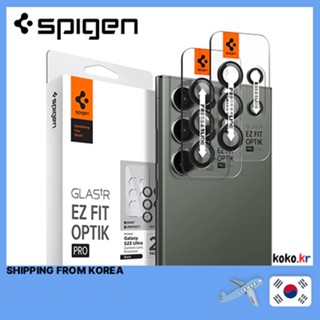 Spigen Galaxy S23 / S23 + / S23 Ultra EZ Fit Optik Pro ตัวป้องกันเลนส์ 2 แพ็ค พร้อมของแถม