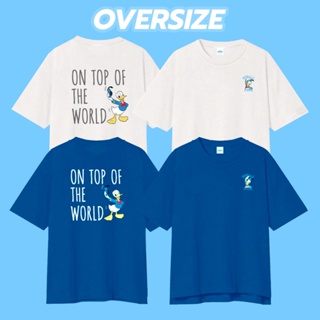 Disney Men  Donald Duck // Oversized T-Shirt //- เสื้อผู้ชายโอเวอร์ไซส์ ดิสนี่ ลายโดนัลด์ ดั๊ก สินค้าลิขสิทธ์แท้100_03