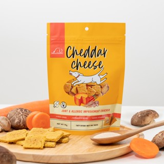 [70 g] แครกเกอร์รสชีสเชดดาร์ - Cheddar Cheese Flavour Cracker