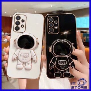 เคส Samsung A52 A52S A53 5G A54 5G A32 4G A33 5G A34 5G A13 4G A13 5G A04S Astronaut With Bracket Soft Case 2C-YHY