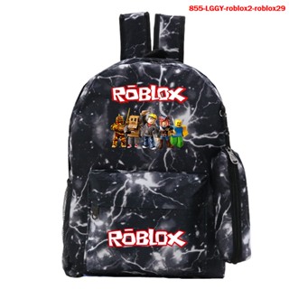 กระเป๋าเป้สะพายหลัง กระเป๋านักเรียน กระเป๋าดินสอ ลาย Roblox Game สําหรับเด็กนักเรียนผู้ชาย