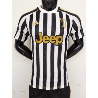 [Player Version] 2324 ใหม่ Juventus เสื้อฟุตบอล คลาสสิก คุณภาพสูง เสื้อฟุตบอล แขนสั้น