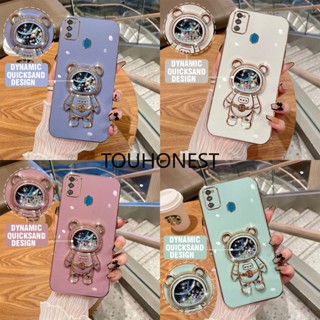 เคส Samsung Galaxy S22 Ultra เคส Samsung M42 A42 เคส Samsung M31 Case Samsung M30S Case Samsung M21 Case Samsung M23 Case Samsung S22 Plus Case Samsung F23 J2 Prime Glitter Liquid Quicksand Astronaut Bracket Soft Phone Case โทรศัพท์มือถือแบบนิ่ม