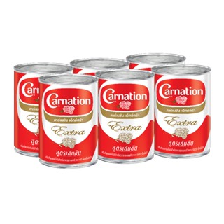 คาร์เนชั่นเอ็กตร้า NON พร่องไขมัน385ก.X6CARNATION EXTRADAIRY CREAMER385G.X6