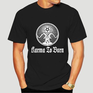 Karma To Burn Satanic Logo Rock Fashion Design T-Shirt For Men_01