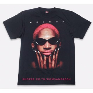 [S-5XL] เสื้อยืด rodman dennis rodman tshirts เสื้อ rodman dennis เสื้อบาสเกตบอล เสื้อยืดไซส์ยุโรป