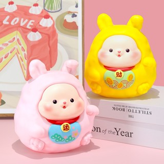 กระปุกออมสิน กระต่ายน่ารัก Piggy bank ลายการ์ตูน ใส่เหรียญ ให้เป็นของขวัญได้ ของใช้ส่วนตัว ของตกแต่ง กระปุกใส่เหรียญ