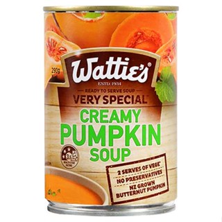 วัตตี้ซุปฟักทอง290ก.WATTIES SOUP CREAMY PUMPKIN