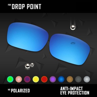 Oowlit เลนส์โพลาไรซ์ แบบเปลี่ยน หลายสี สําหรับแว่นกันแดด Oakley Drop Point HLIP