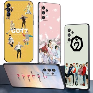 เคสโทรศัพท์ ซิลิโคนนิ่ม TPU ลายศิลปะ GOT7 BS72 สําหรับ Samsung Galaxy F04 M04 A04e A04 A04s A14 5G A54 A34 S23 Ultra