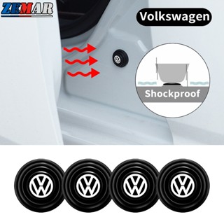 ปะเก็นยางกันชนประตูรถยนต์ กันกระแทก สําหรับ Volkswagen Polo Volkswagen Golf Scirocco Beetle Passat CC T5 8 12 ชิ้น