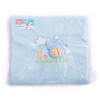 คิวท์แอนด์แคร์ ผ้านวมบางคละสี 30X40นิ้วCUTE AND CARE BABY BLANKET 30X40INCH