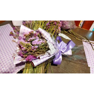 ช่อสแตนติส โทนม่วง  พร้อมส่ง