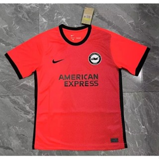 เสื้อกีฬาแขนสั้น ลายทีมชาติฟุตบอล Brighton 2023 ไซซ์ S - 4XL