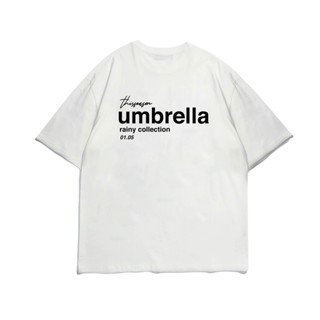 [S-5XL]เสื้อยืด โอเวอร์ไซส์ Oversize  "umbrella" unisex