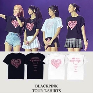  ใหม่เอี่ยมพร้อมส่งเสื้อยืดT-Shirt Blackpink World Tour2023