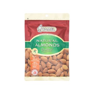 คาเมลอัลมอนด์อบ CAMEL 150 ก.NATURAL ALMONDS BAKED150G.