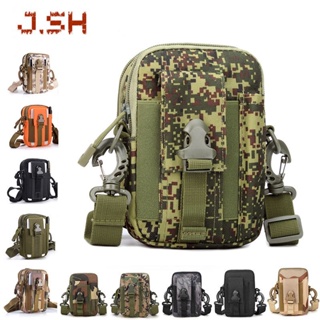 ยุทธวิธี Molle กระเป๋าคาดเอว กระเป๋าสะพาย ผู้ชาย ทหาร เคสโทรศัพท์มือถือ กระเป๋าสตางค์ Camo กันน้ํา ตั้งแคมป์ ล่าสัตว์