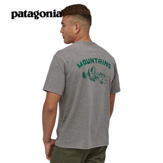 Patagonia ใหม่ เสื้อยืดลําลอง แขนสั้น แบบแห้งเร็ว เหมาะกับฤดูร้อน สําหรับผู้ชาย 38505