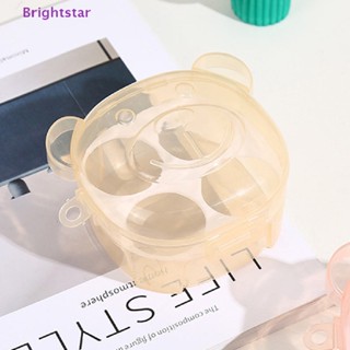 Brightstar ใหม่ พัฟฟองน้ําแต่งหน้า 4 ช่อง พร้อมกล่องเก็บ