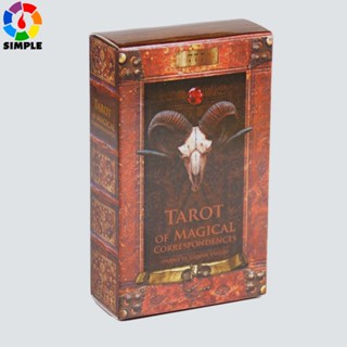 Tarot of Magical Correspondences Kabbalistic Cards Deck