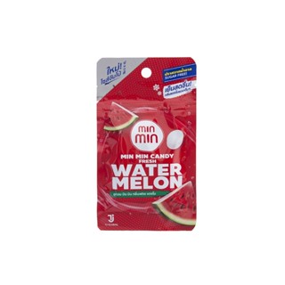 มินมินลูกอมกลิ่นเฟรชแตงโม MIN 14 กรัมMINCANDY FRESH WATERMELON14G.