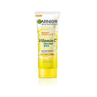 SCRUB การ์นิเย่ไลท์ไบร์เทนนิ่งสครับวอช100มลผลิตภัณฑ์ดูแลผิวหน้าGARNIER BRIHTENING LIGHT WASH 100 ML.