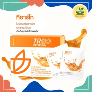 ทีอาร์โก โปรตีน พลัส ผงโปรตีนจากพืช Tea Flavour Beverage (เครื่องดื่มชนิดผงกลิ่นชา) 1กล่อง 15ซอง