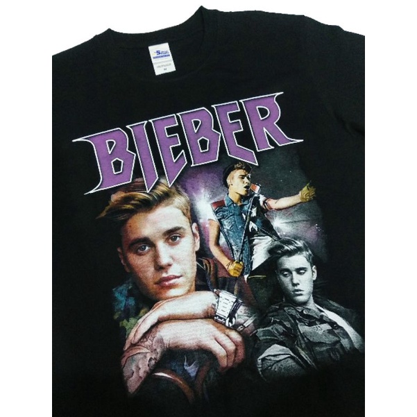 เสื้อยืด พิมพ์ลาย justin bieber baby Premium selena gomez band สําหรับผู้ชาย ผู้หญิง