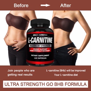 Extra Strength L-Carnitine 1000mg เสริมด้วยแคลเซียมเพื่อเพิ่มการเผาผลาญและปรับปรุงการเจริญเติบโตของกล้ามเนื้อ