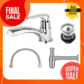 ก๊อกอ่างล้างหน้า COTTO รุ่น CT1206SET(HM) โครเมียมBasin Faucet COTTO Model CT1206SET(HM) Chrome