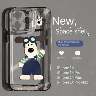 ใหม่ เคสโทรศัพท์มือถือนิ่ม แบบใส กันกระแทก ลายการ์ตูน สําหรับ Iphone Apple 14promax 11promax 13pro 11 14pro 13 12 xsma xr x 6 7plus 8plus