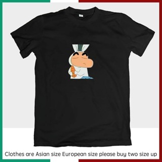 【❥❥】 Anime Anime Rabbit Crayon Shinchan Cartoon T Shirt Unisex Casual DIY Tee Couple T-shirt Simp_12