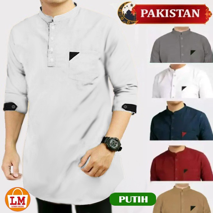 LM 10146-10156 KOKISTAN MUSLIM CLOTHES สําหรับผู้ชายขนาด ML XL XXL XXXL - COKSU, M TRENDY LATEST QUA