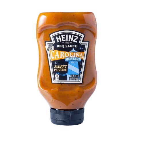 Carolina Mustard Style BBQ Sauce Heniz 531g มัสตาร์ด พร้อมส่ง