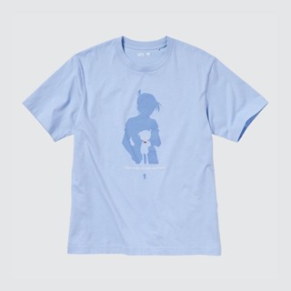 Uniqlo UTMen เสื้อยืด แขนสั้น พิมพ์ลายนักสืบโคนัน สําหรับผู้…