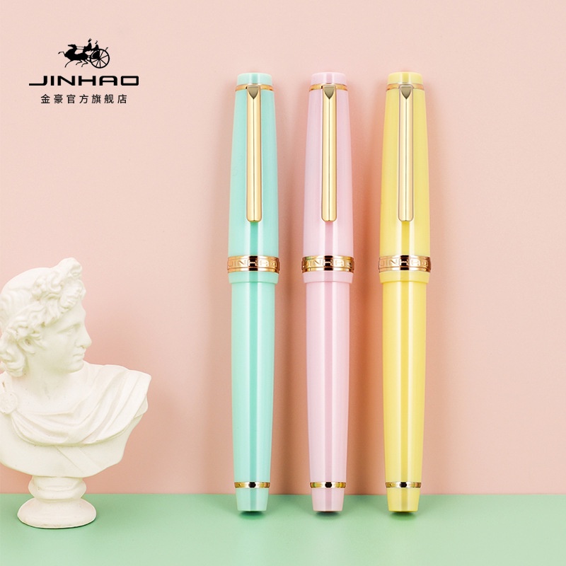 Jinhao 82 ปากกาหมึกซึม ขนาดเล็ก แบบพกพา สําหรับสํานักงาน ท่องเที่ยว