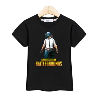 PUBG winner Boy top chicken dinner tshirt kids game shirt children print tops_02