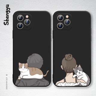 เคสโทรศัพท์มือถือ TPU แบบนิ่ม พิมพ์ลายแมว สําหรับ Samsung S22+ S21+ S22 S21 S20 Ultra Plus FE 5G S10e S10 lite S9 S8 S7 S6 Edge Plus