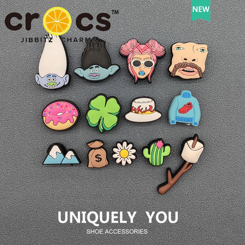 JIBBITZ cross charms ตัวติดรองเท้า DIY ตัวติดรองเท้า cross