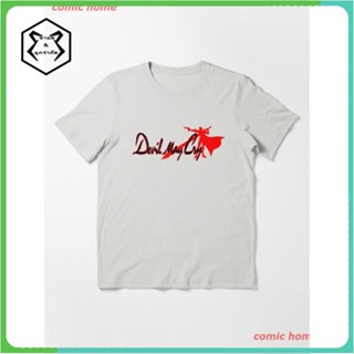 2022 Devil May Cry Essential T-Shirt เสื้อยืด ดพิมพ์ลาย ดผ้าเด้ง คอกลม cotton แฟชั่น discount Unisex_02