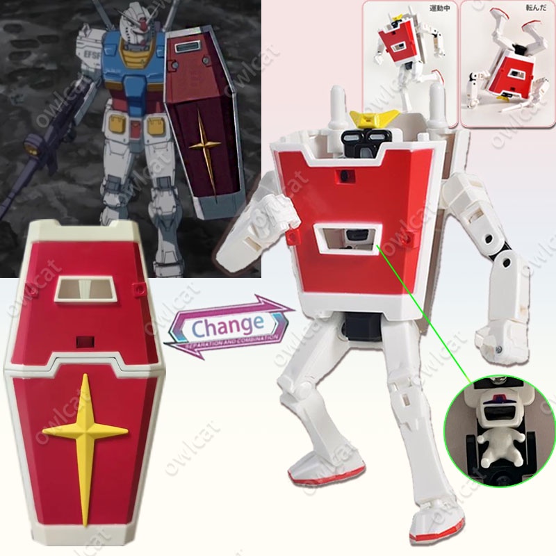 เดล RX-78-2 (Robot Ver.🏠 14cm RX-78 RX *M-Sh-008/S-01025 Shield Dunda Amuro ·Ray Mobile Suit am MSG Anime Figure Series